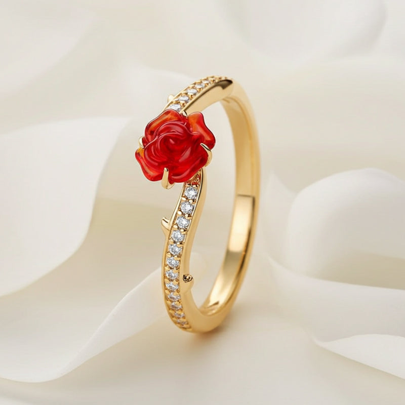 Anel Disney Bela e a Fera Inspiração Pandora