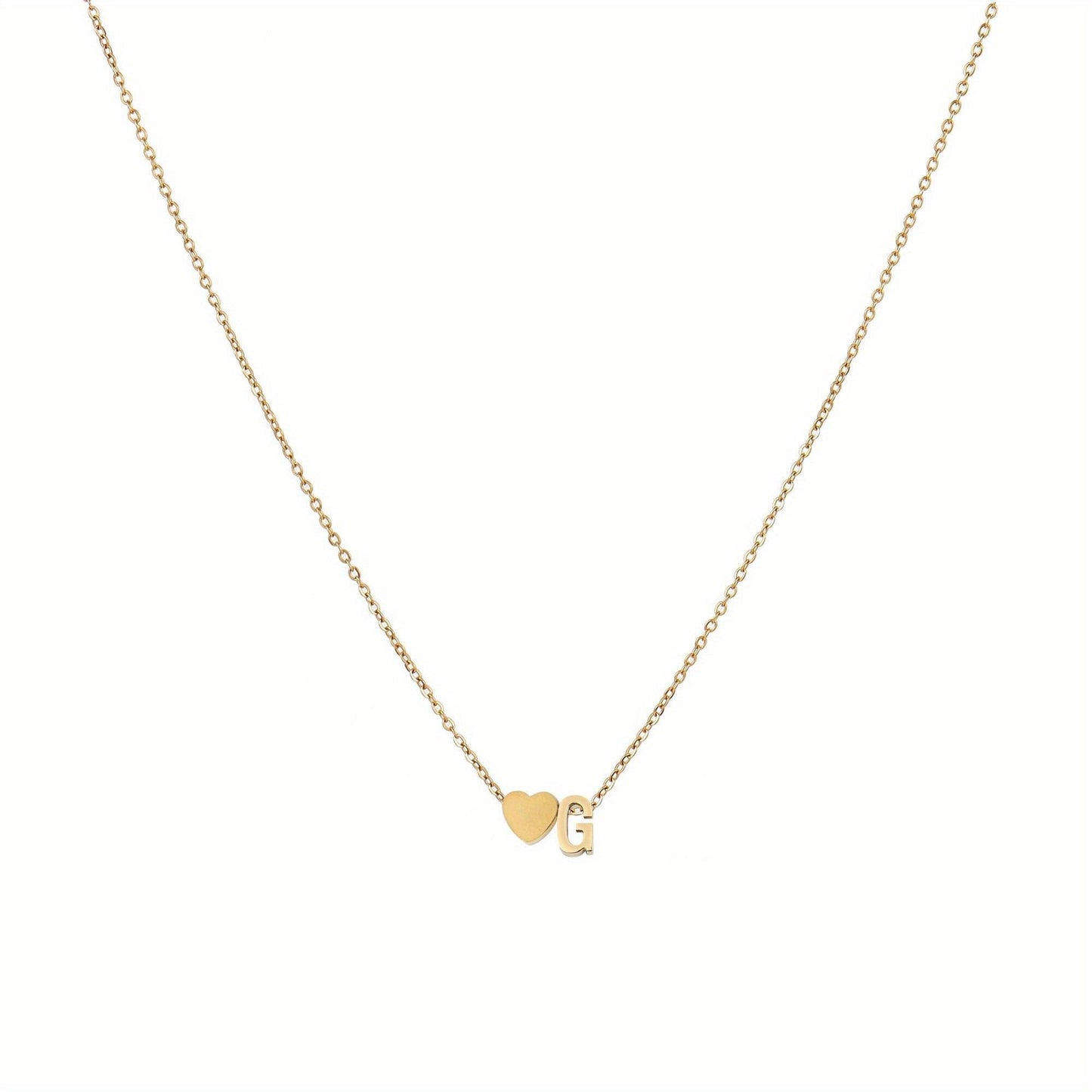Colar Inicial Love Banhado em Ouro 18k