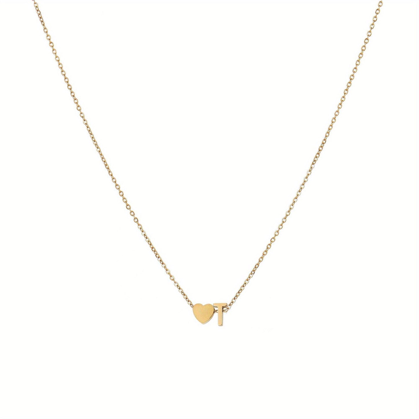 Colar Inicial Love Banhado em Ouro 18k