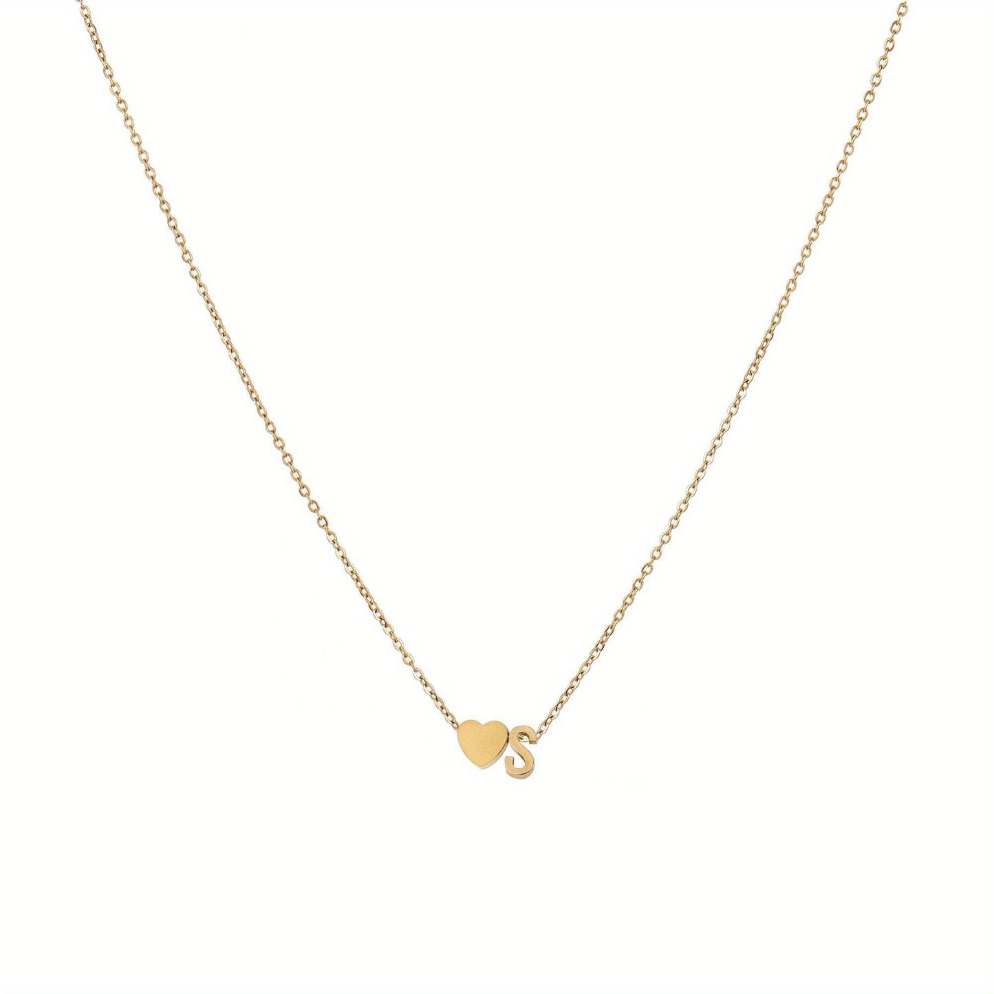 Colar Inicial Love Banhado em Ouro 18k