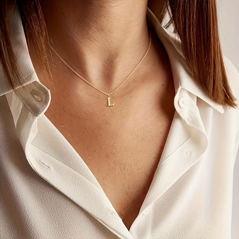 Colar Inicial Minimalista Ivonea