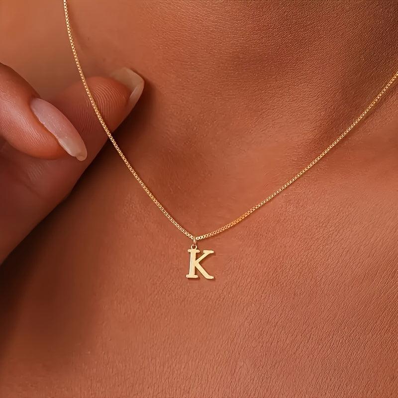 Colar Inicial Minimalista Ivonea