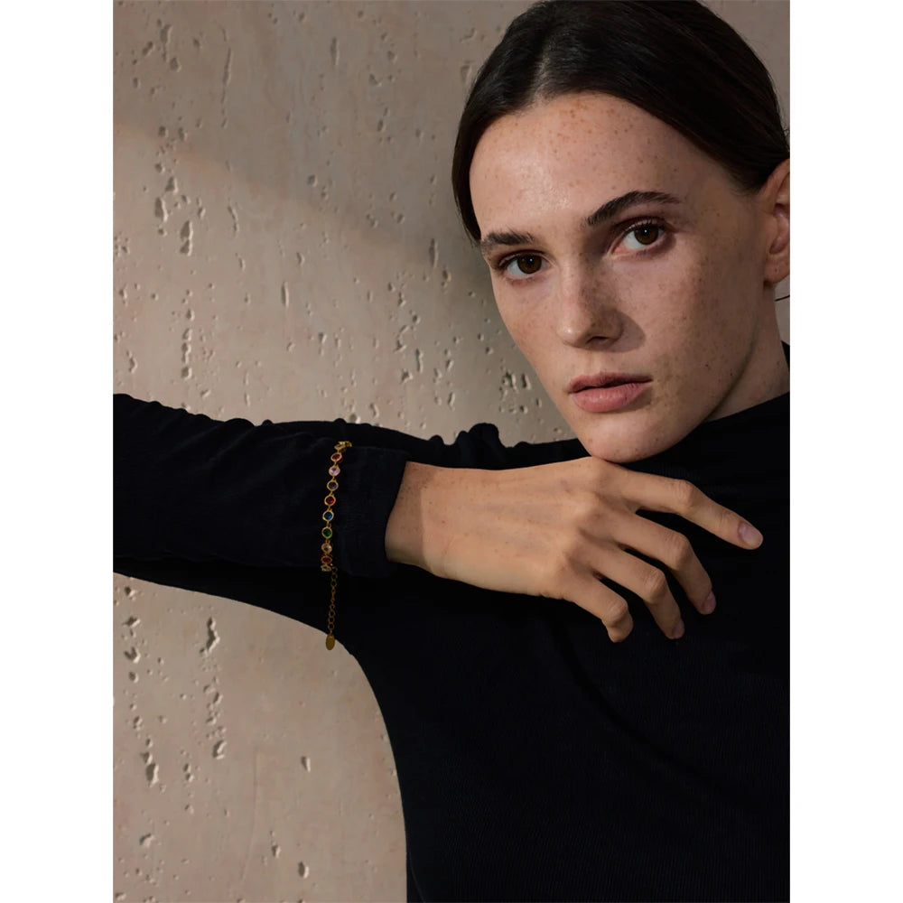 Colar Choker Zircônia Yolin