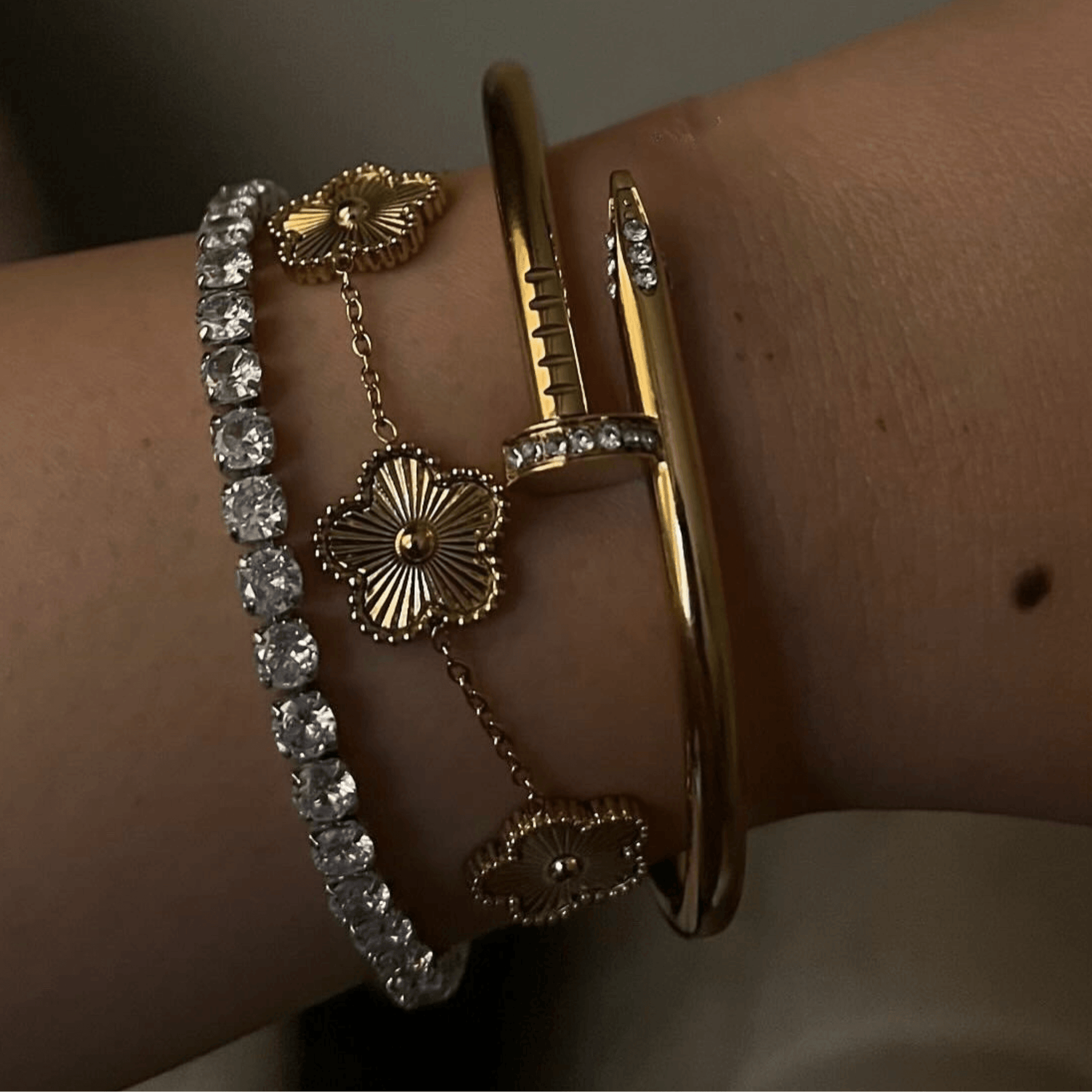 Bracelete Prego Zircônia Havena