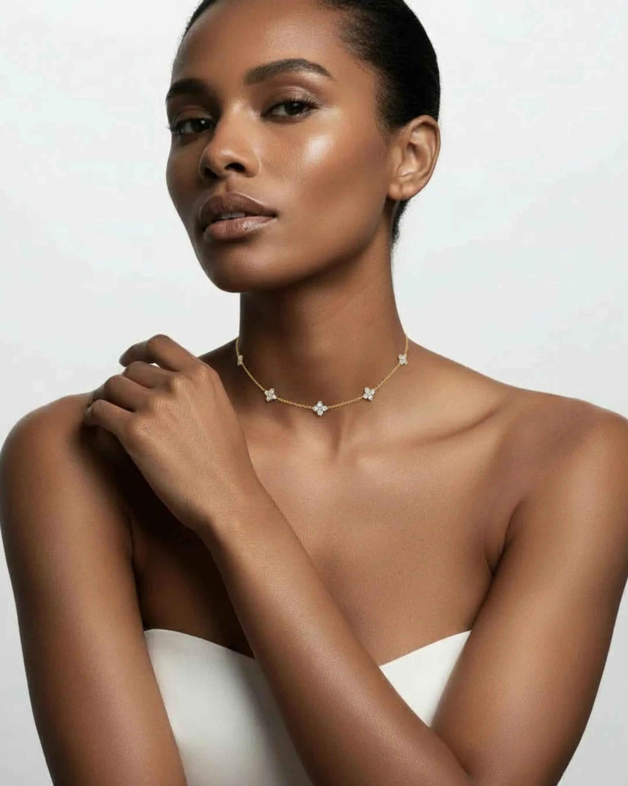 Colar Choker Olivia - Auriella Joias