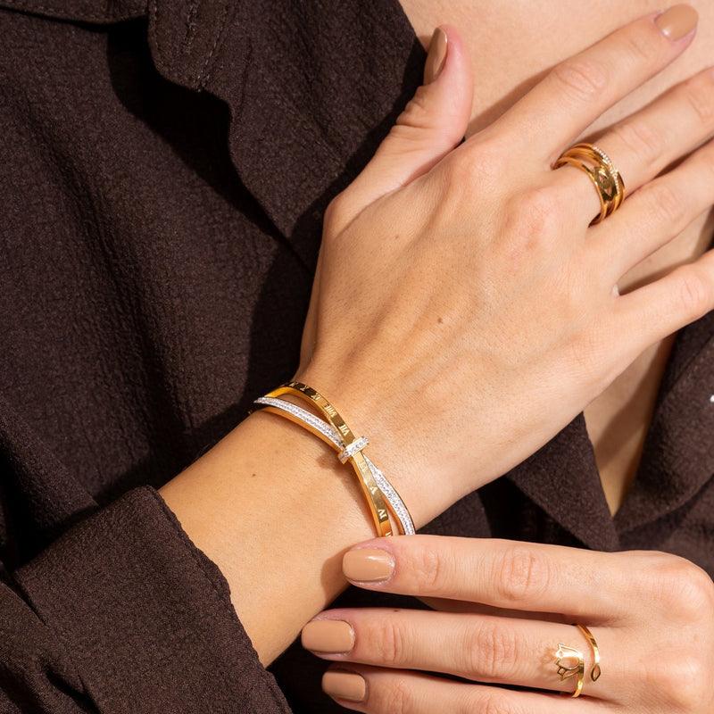 Bracelete Romano Zircônia Vionne