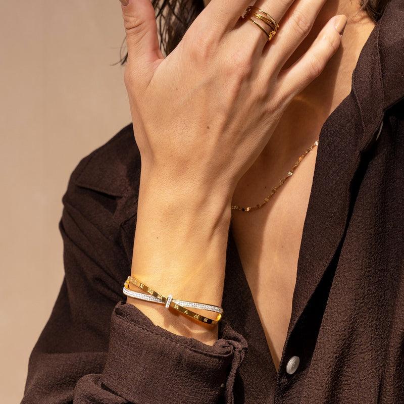 Bracelete Romano Zircônia Vionne