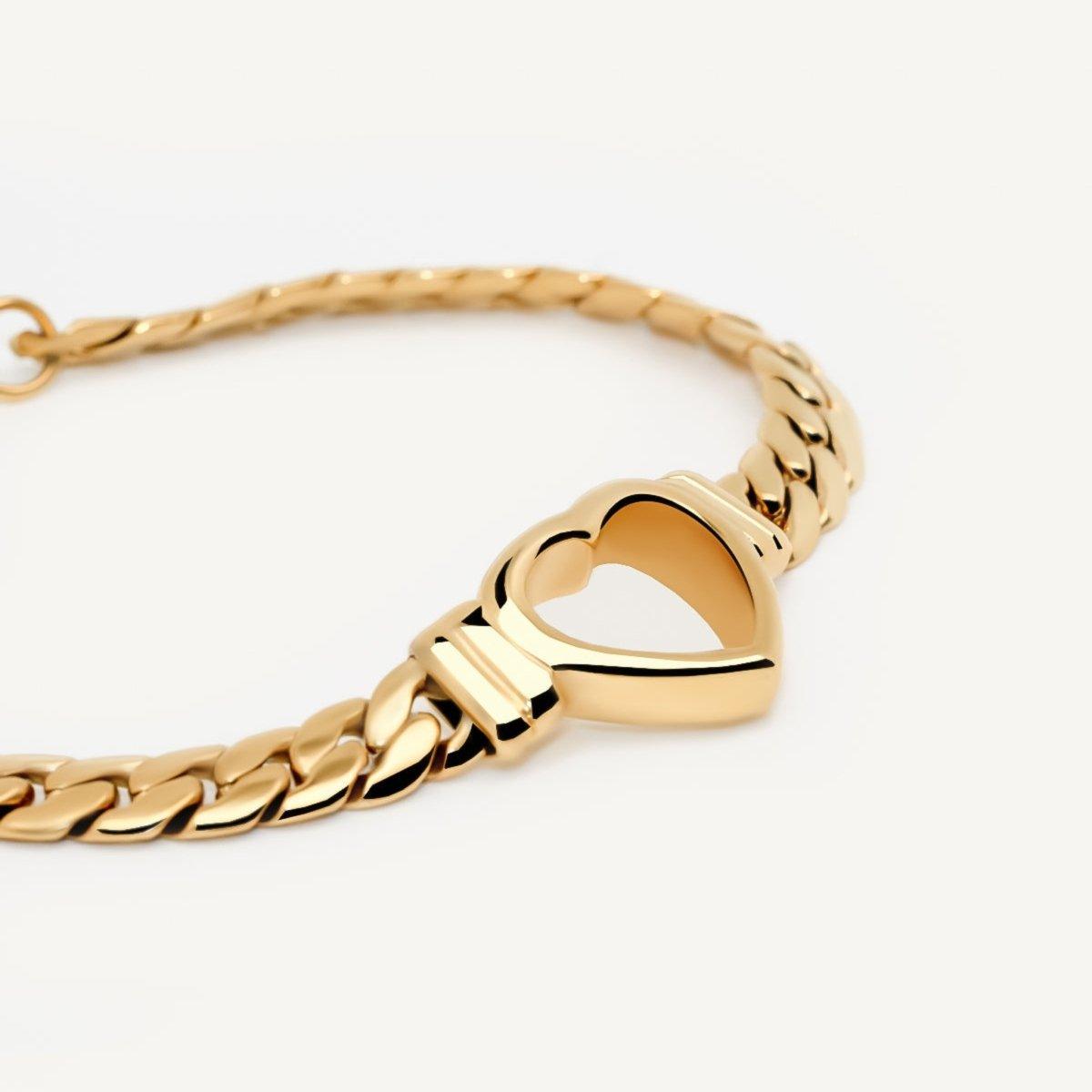 Pulseira Coração Vazado Auralis