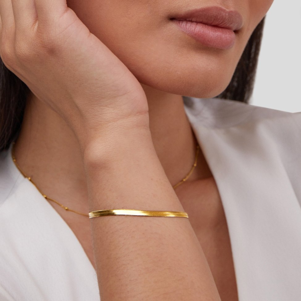Pulseira Corrente Slim Cobra Cyris