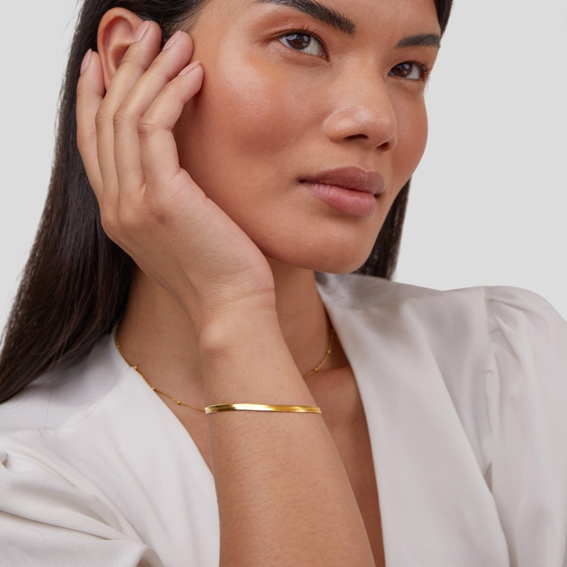 Pulseira Corrente Slim Cobra Cyris