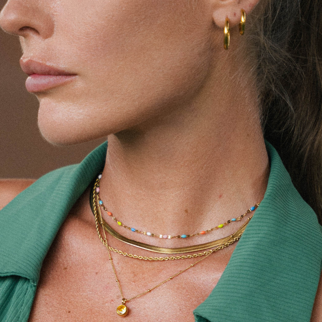 Colar Choker Colorido Yasmim