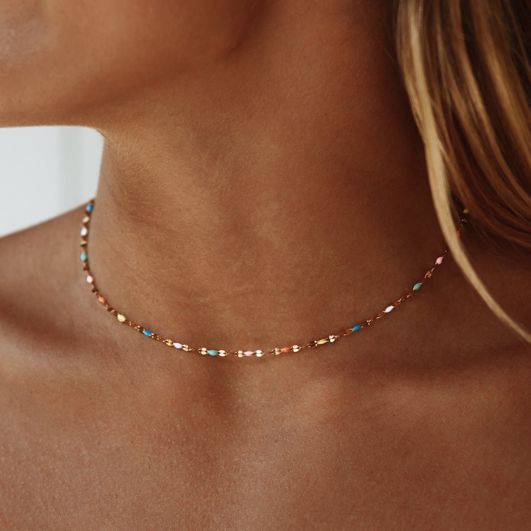Colar Choker Colorido Yasmim