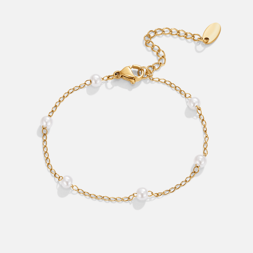Pulseira Bolinha Pérola Elis