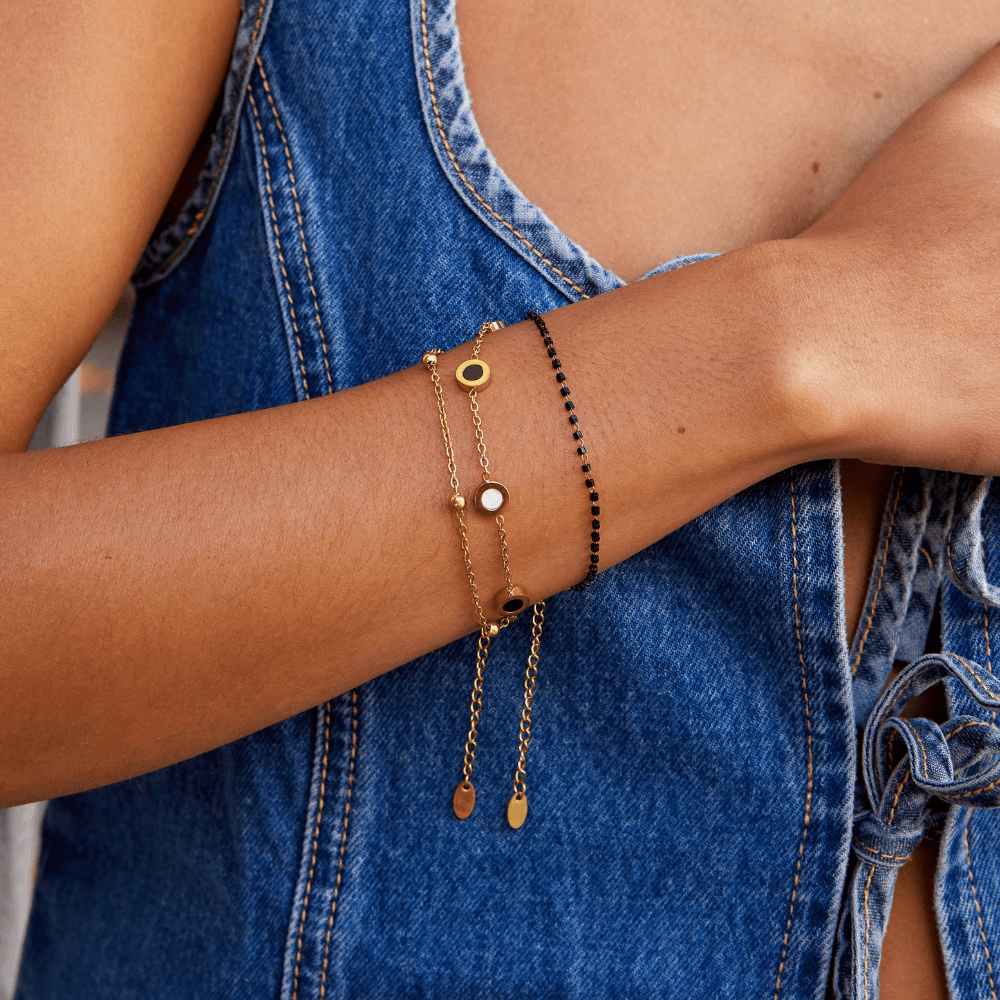 Pulseira Black & White Rita