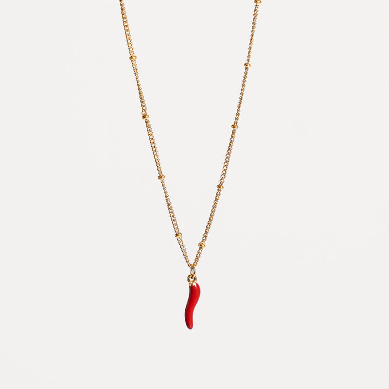 Colar Minimalista Pimenta Betina