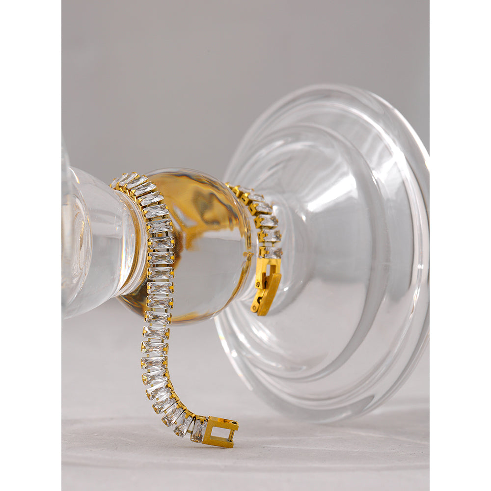 Pulseira Riviera Baguete Thyra