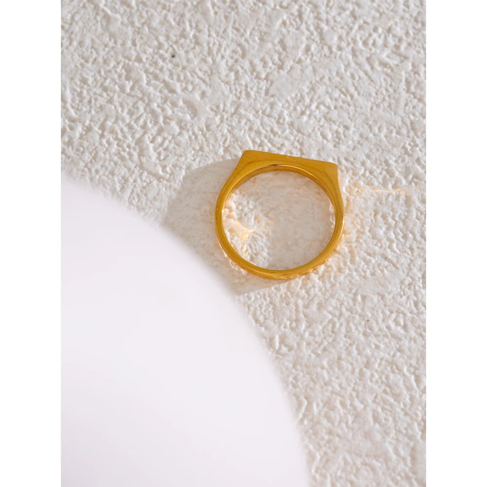 Anel Shiny Zircônia Neve