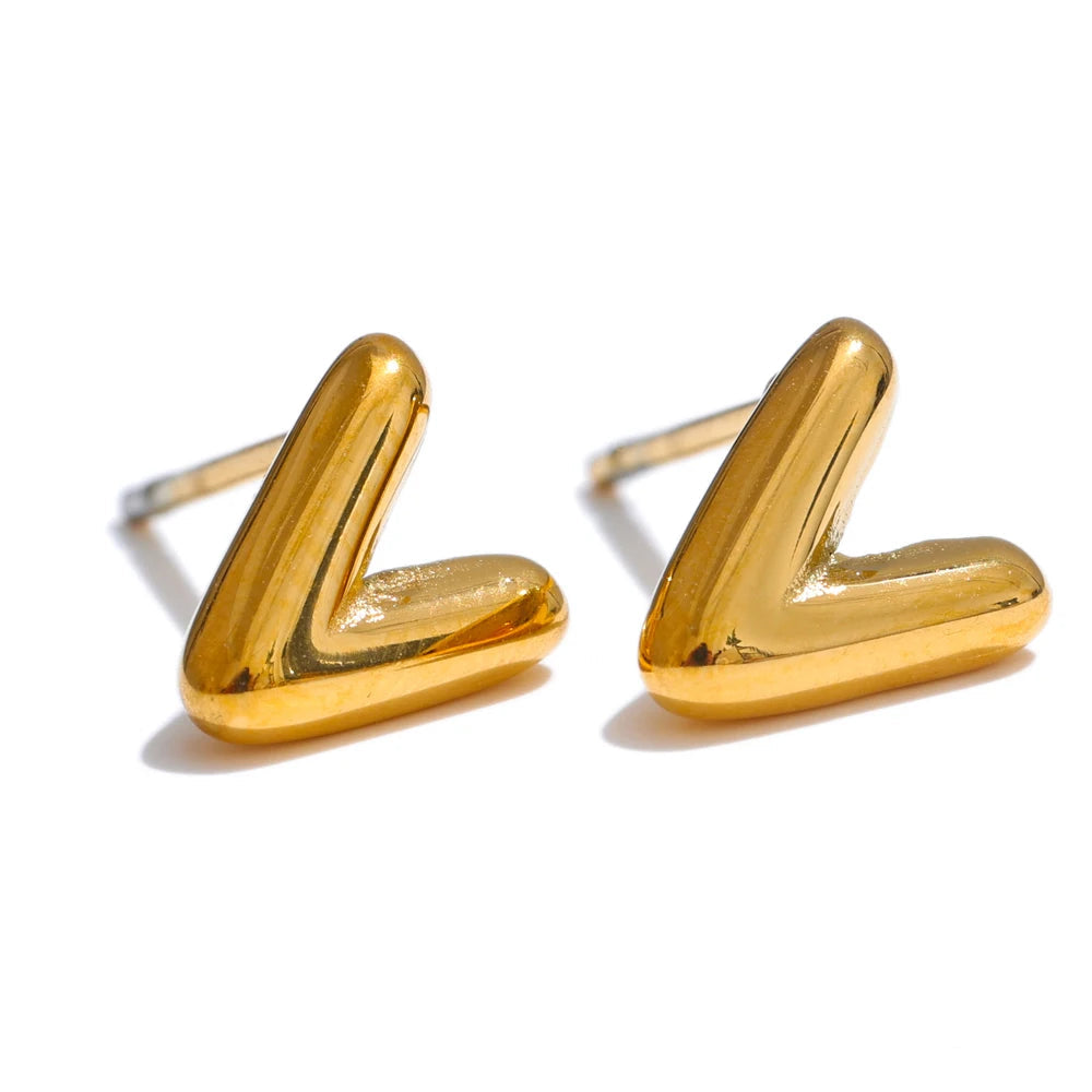 Brinco Inicial Minimalista Banhado em Ouro 18k