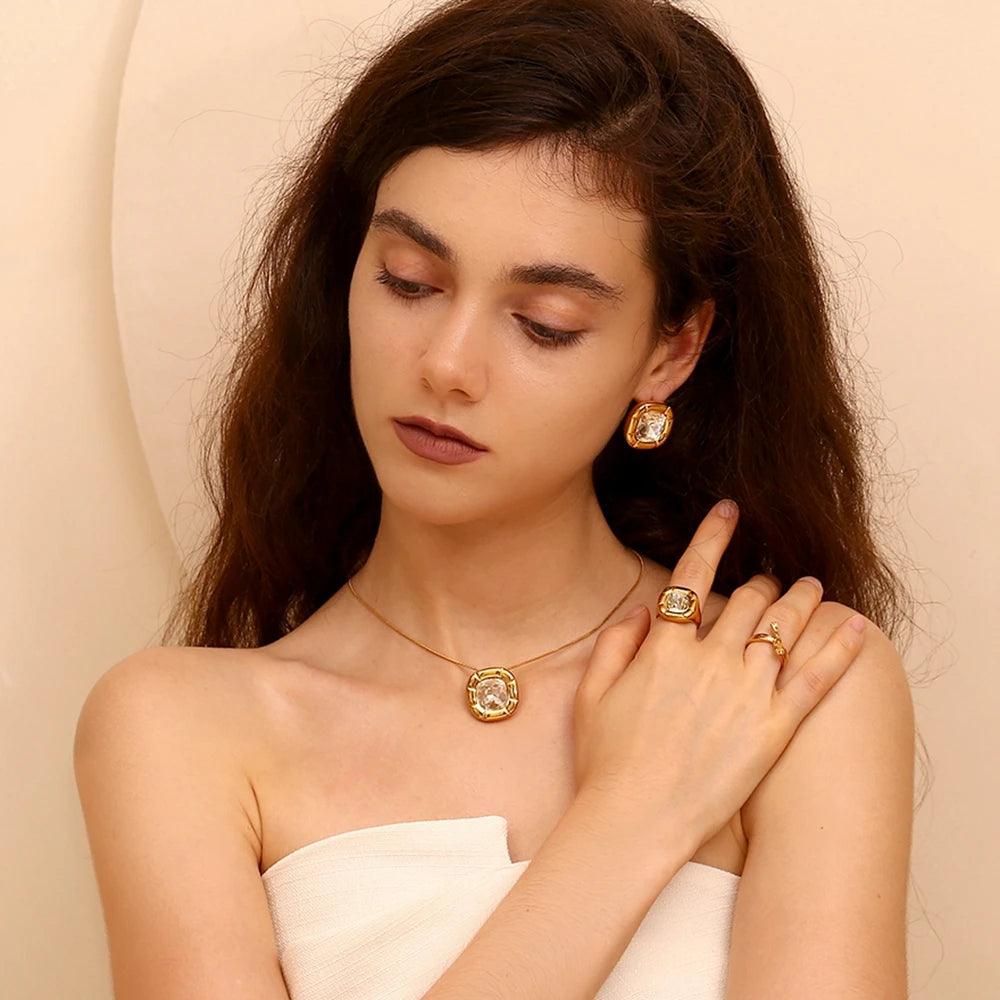 Anel Cristal Vivy