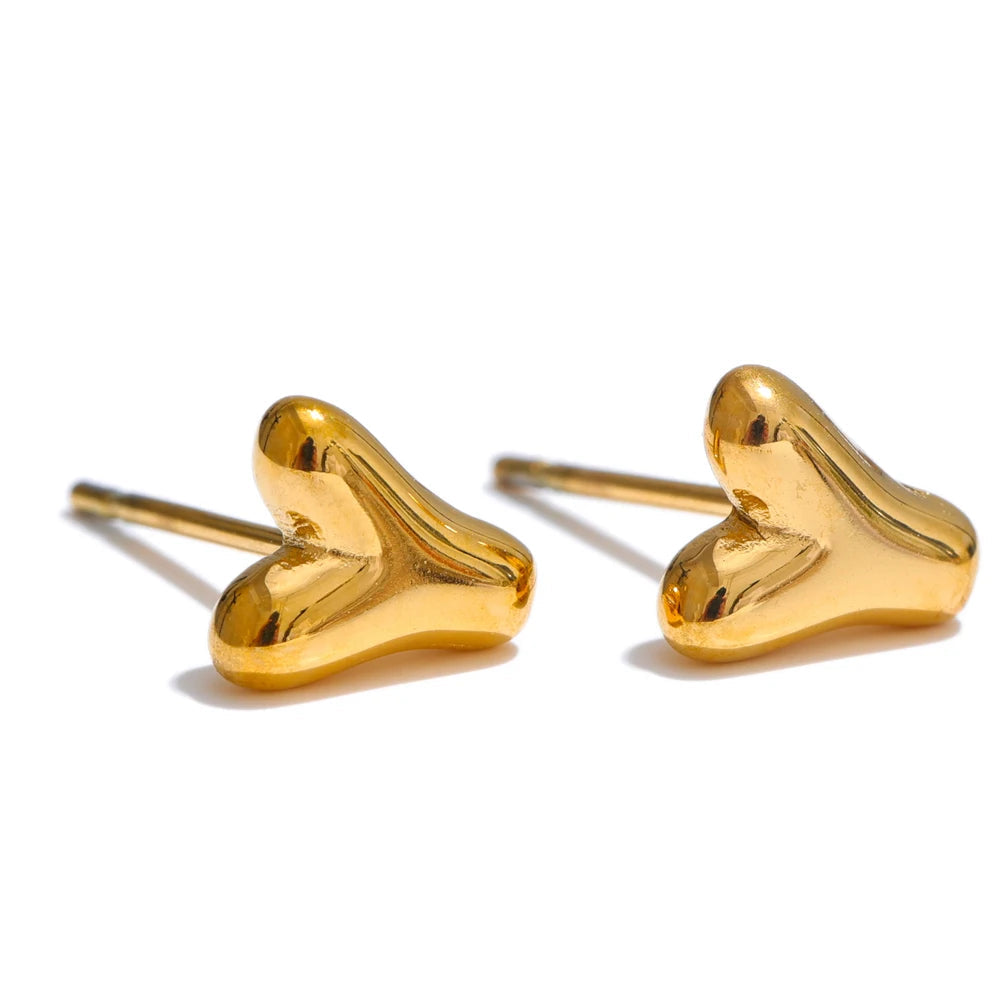 Brinco Inicial Minimalista Banhado em Ouro 18k