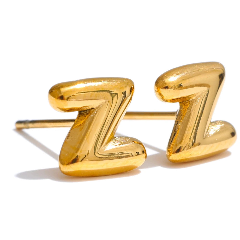 Brinco Inicial Minimalista Banhado em Ouro 18k