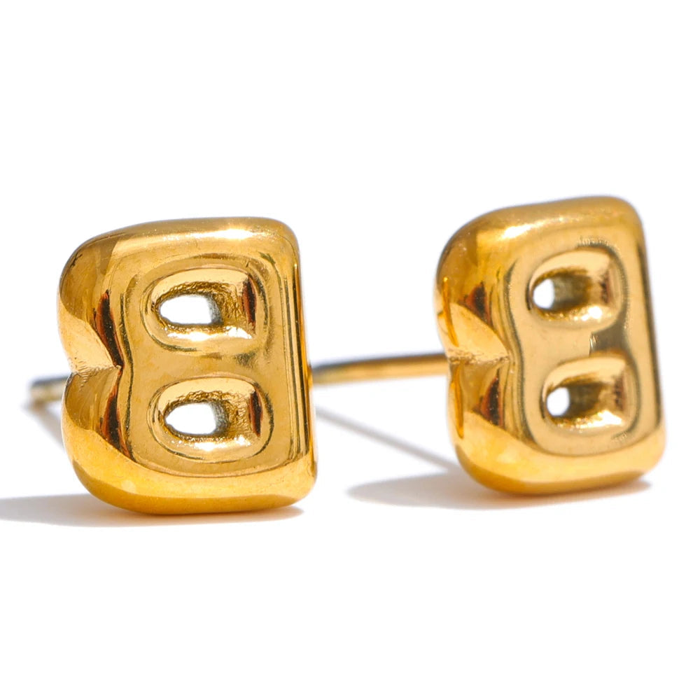 Brinco Inicial Minimalista Banhado em Ouro 18k