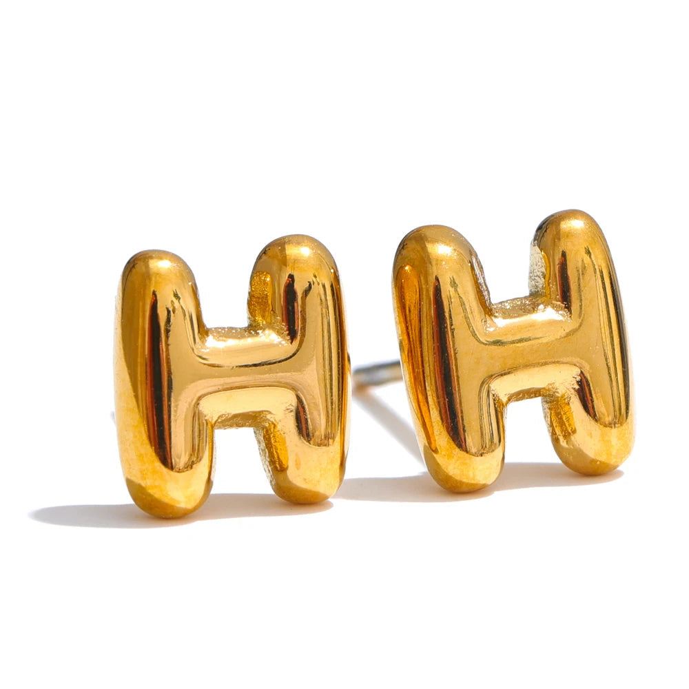 Brinco Inicial Minimalista Banhado em Ouro 18k