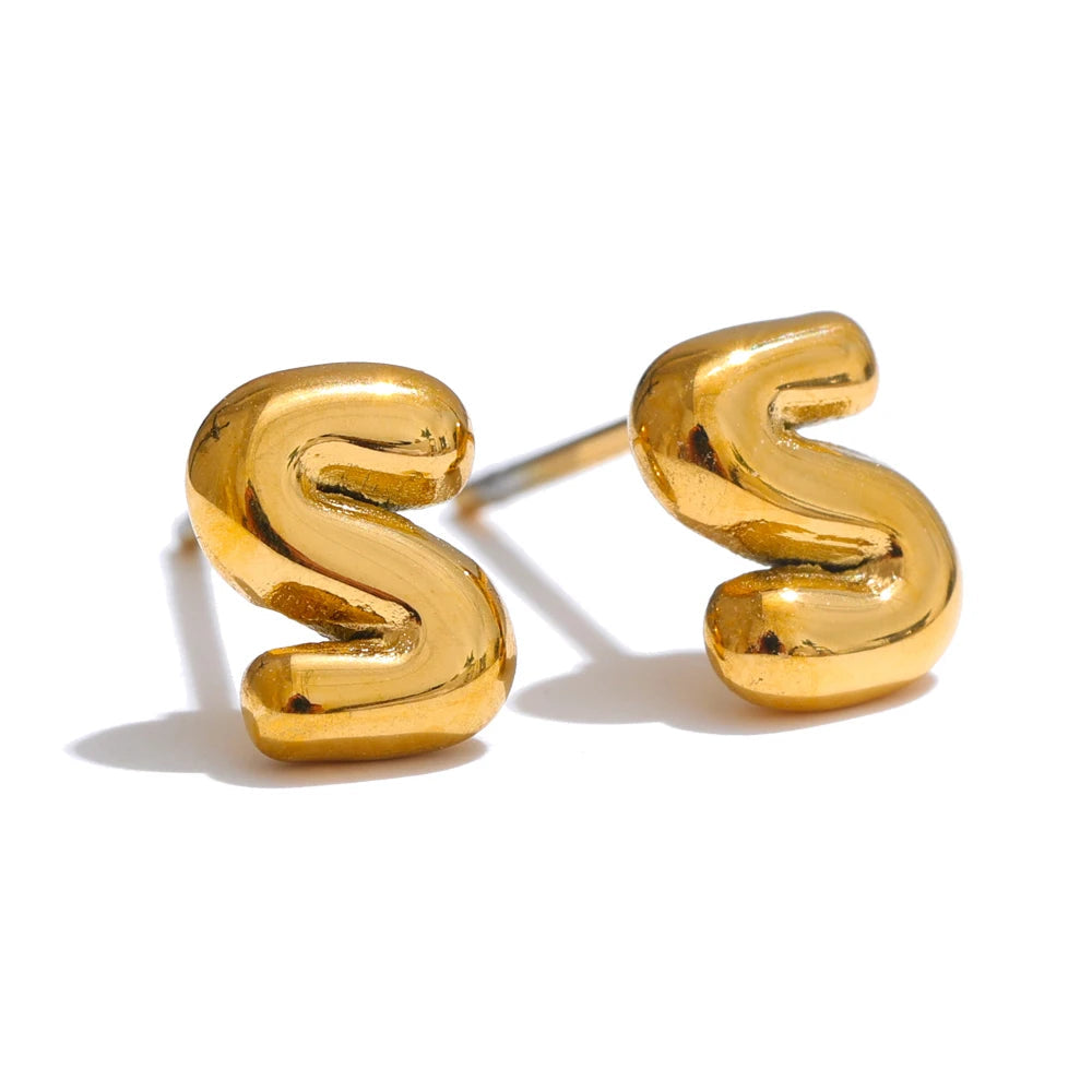 Brinco Inicial Minimalista Banhado em Ouro 18k