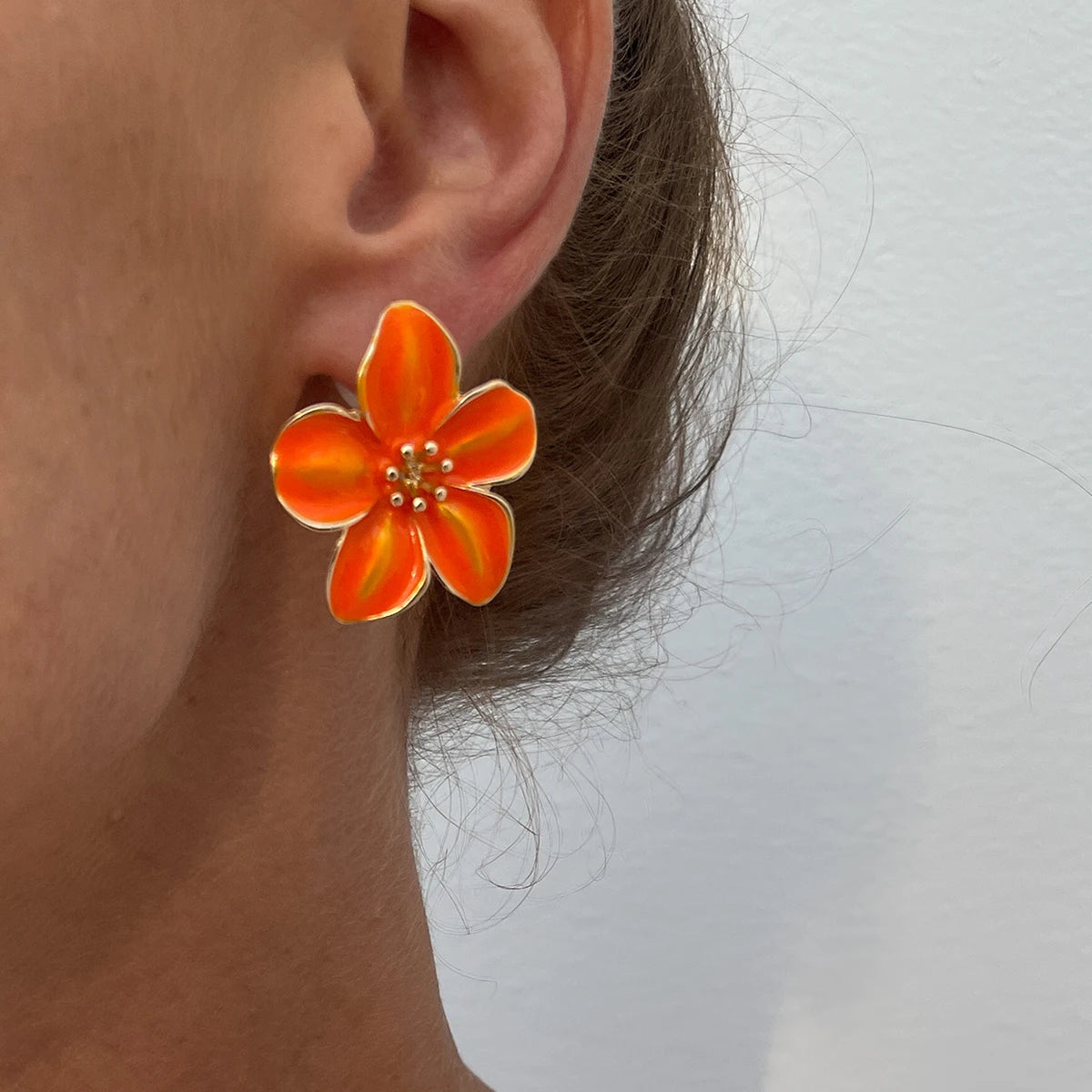 Brinco Flor Aurora