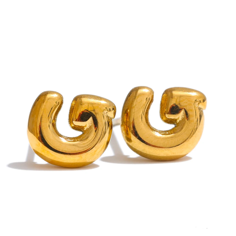 Brinco Inicial Minimalista Banhado em Ouro 18k