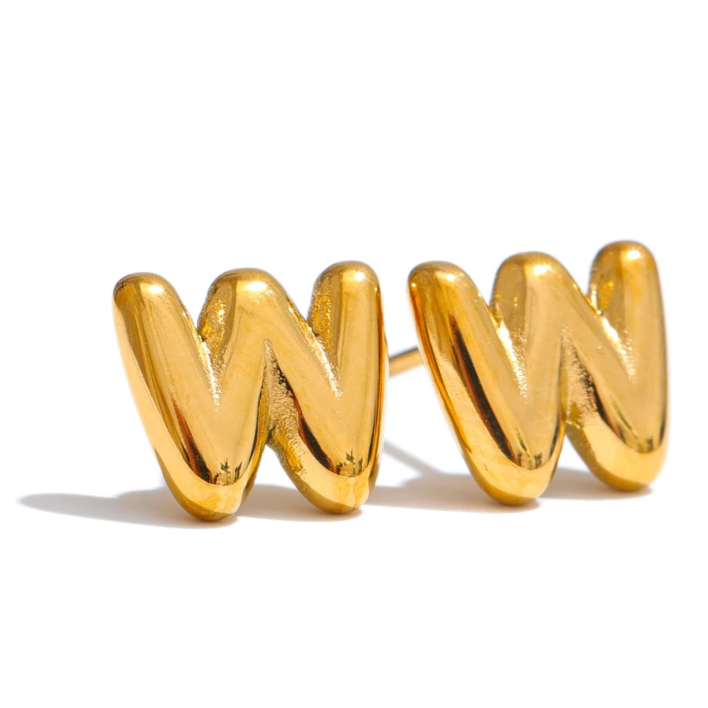 Brinco Inicial Minimalista Banhado em Ouro 18k