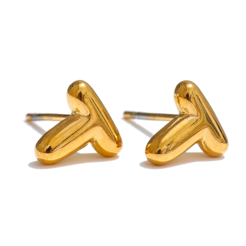 Brinco Inicial Minimalista Banhado em Ouro 18k