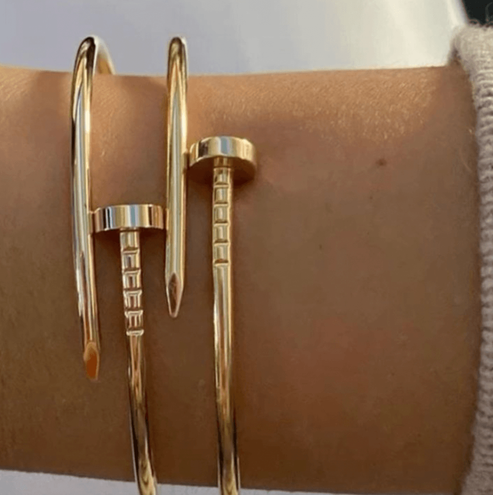 Bracelete Prego Evaniah - Auriella Joias