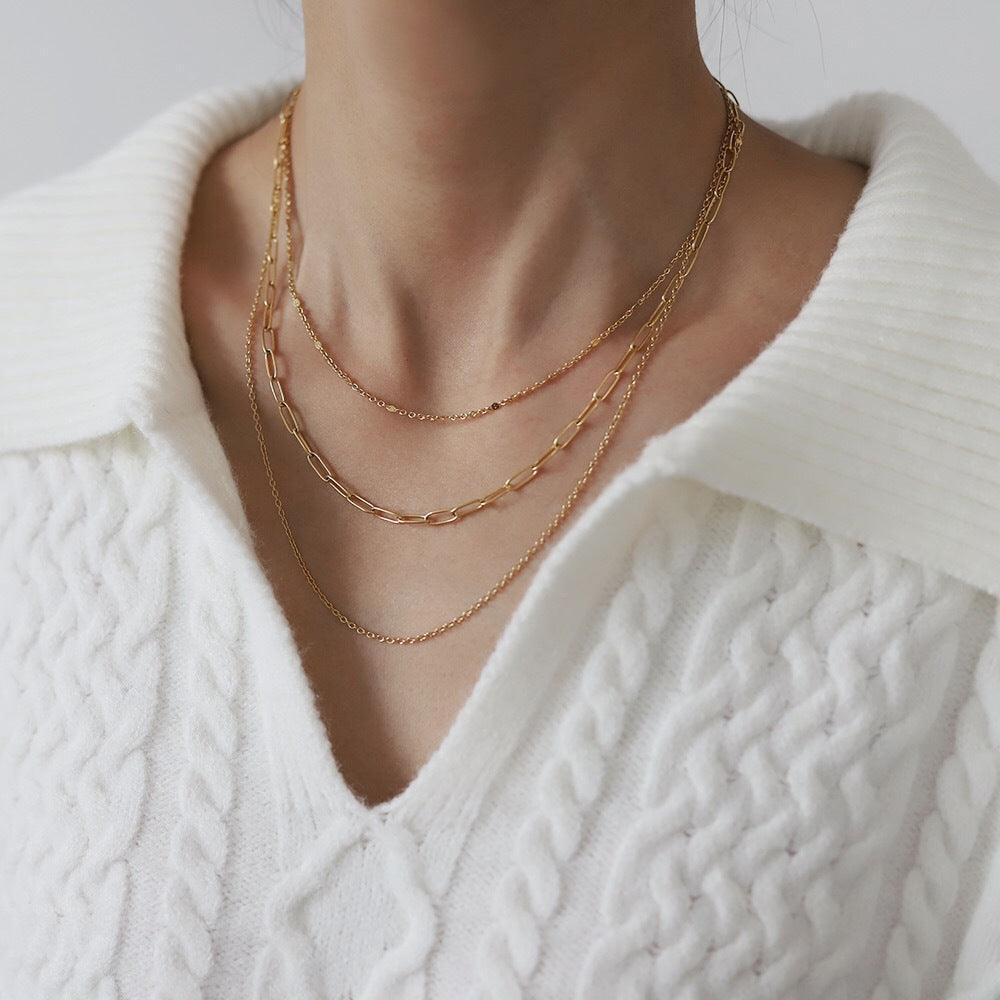 Colar Trio Aveny - Auriella Joias