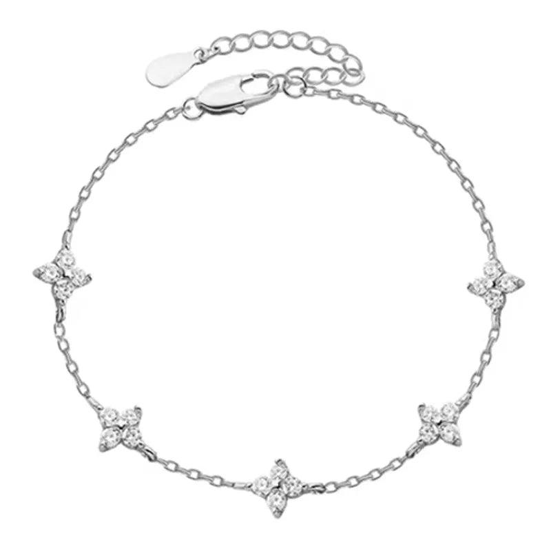 Pulseira Minimalista Zircônia Olivia - Auriella Joias