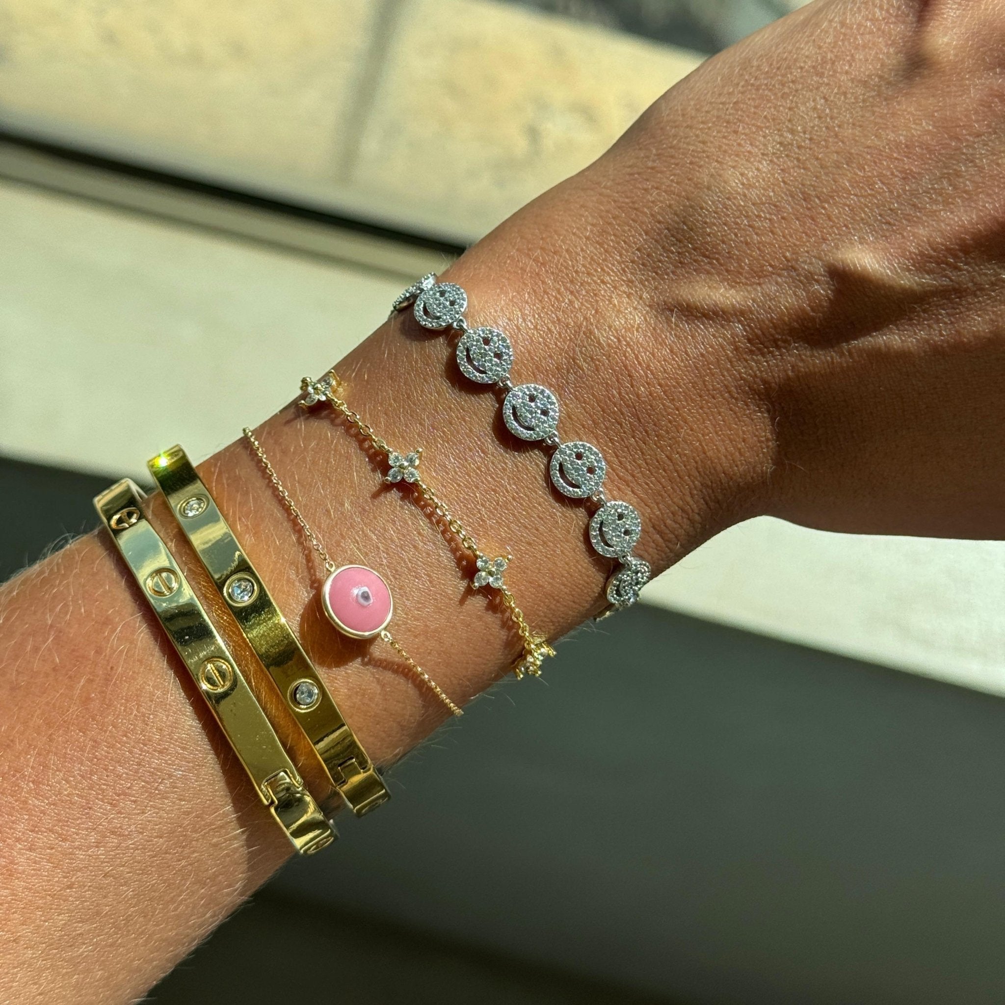 Pulseira Minimalista Zircônia Olivia - Auriella Joias