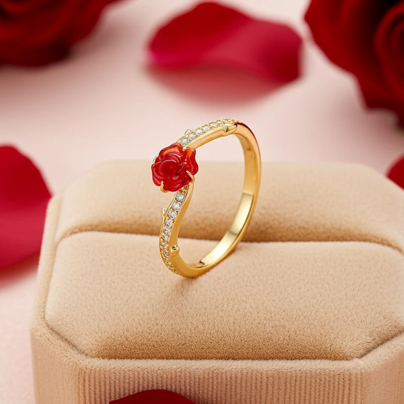 Anel Disney Bela e a Fera Inspiração Pandora