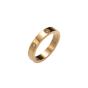 Anel Zircônia Cartier Ori