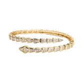 Bracelete Serpente Zircônia Brielle