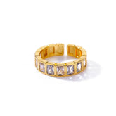 Anel Cristal Ajustável Gigi