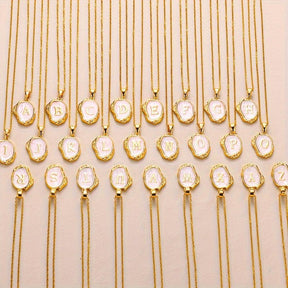 Colar Inicial Mármore Renys