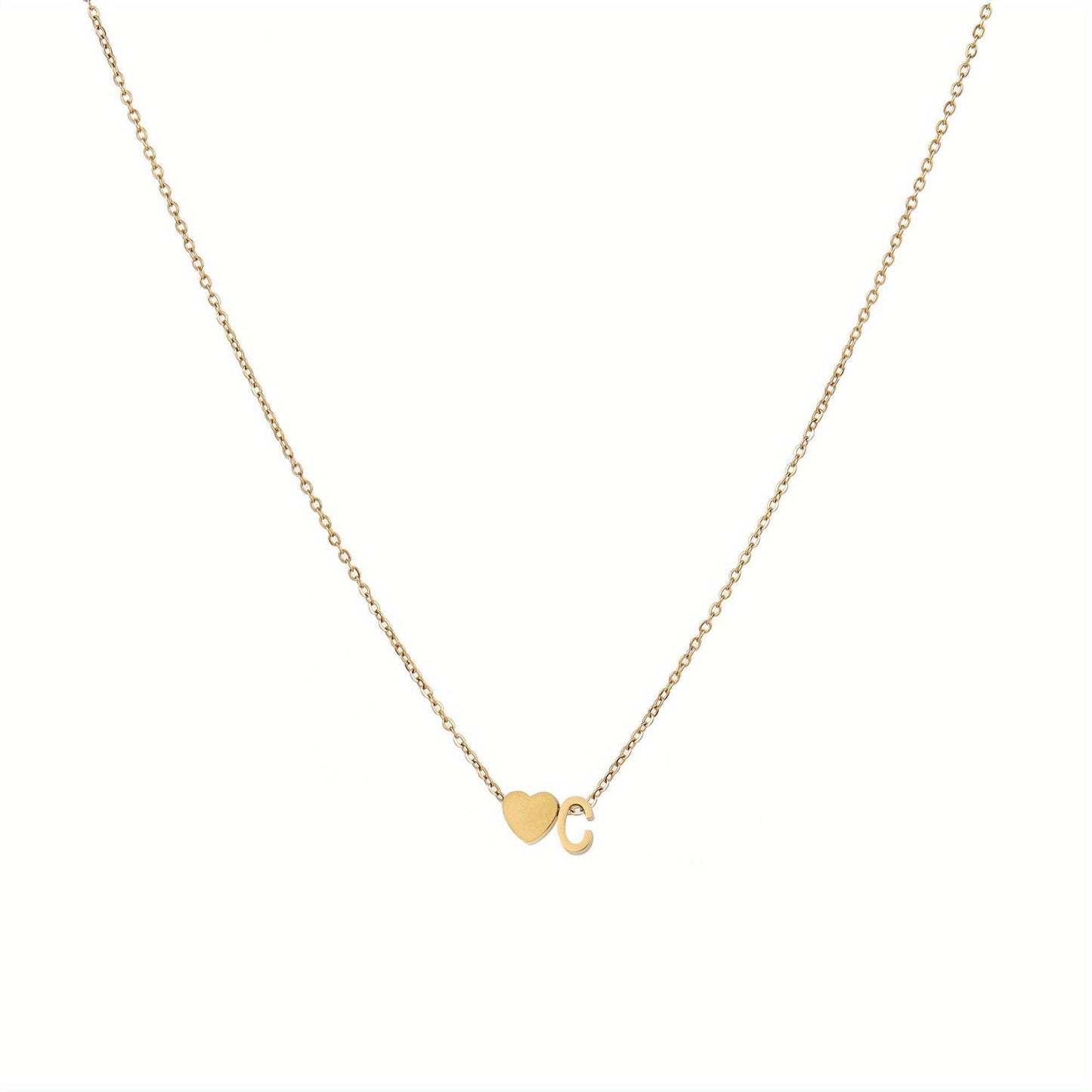 Colar Inicial Love Banhado em Ouro 18k