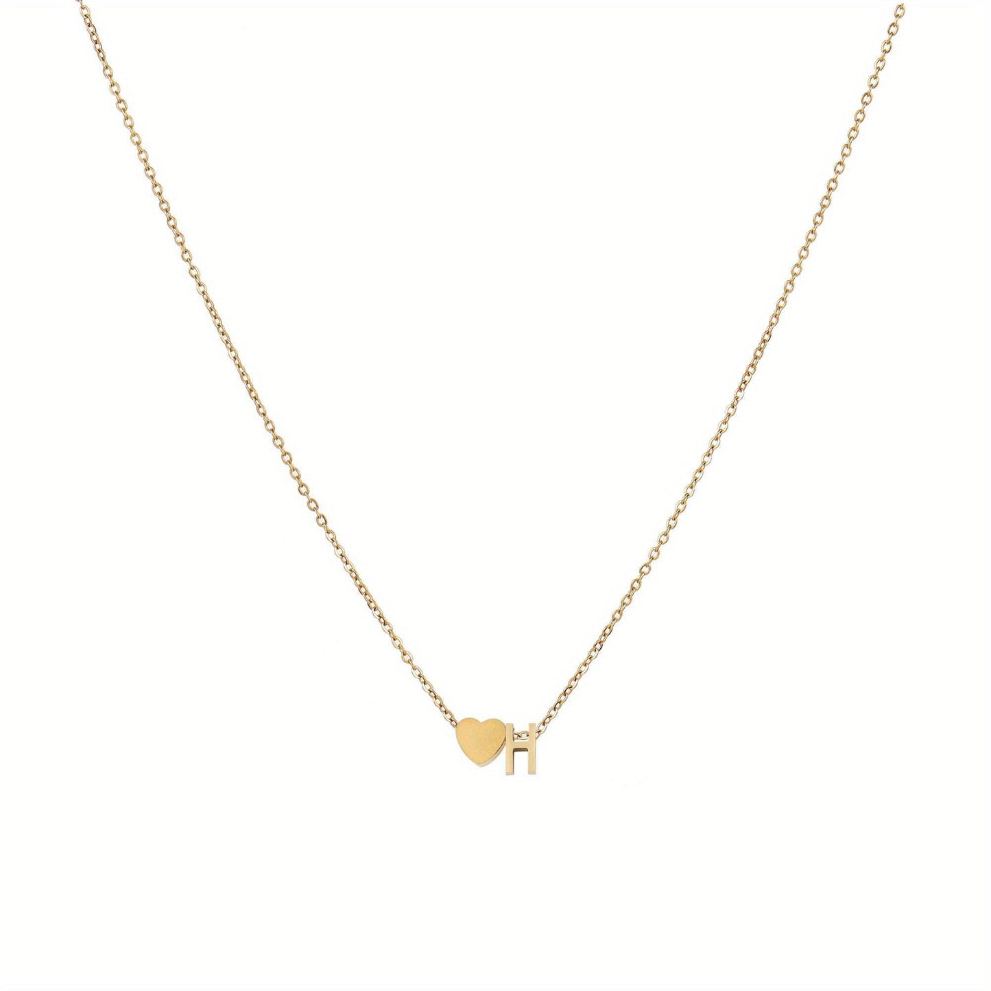 Colar Inicial Love Banhado em Ouro 18k