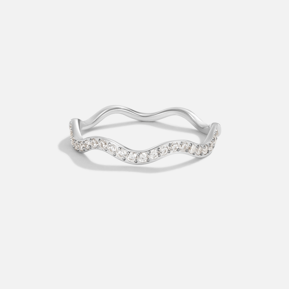 Anel Ondulado Zircônia Caia - Auriella Joias -  yqi9yt-qe.myshopify.com