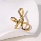 Anel Orgânico Ajustável Cala - Auriella Joias -  yqi9yt-qe.myshopify.com