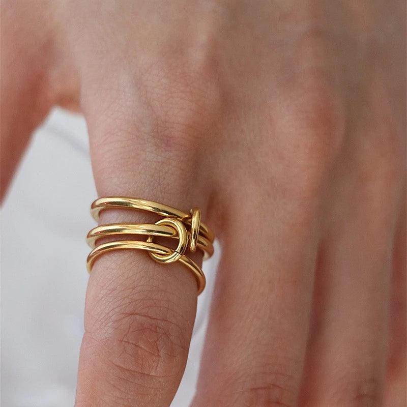 Anel Triplo Elos Elu - yqi9yt-qe.myshopify.com