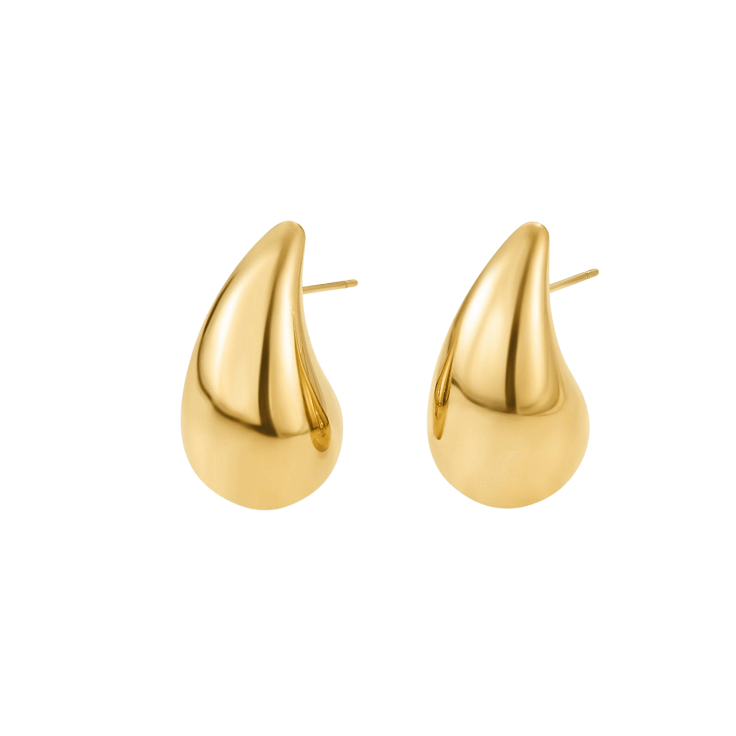 Brinco Gota Banhado em Ouro 18k