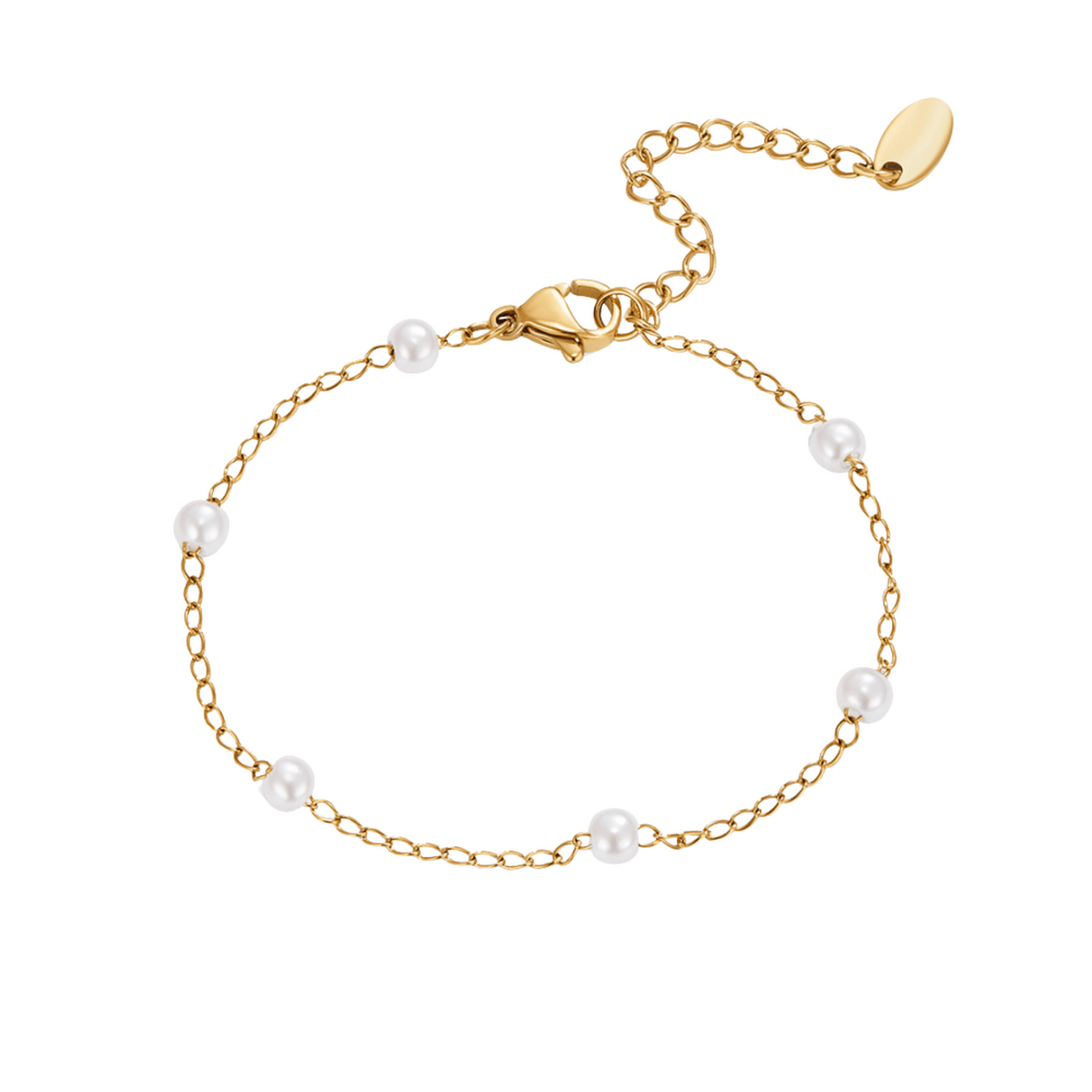 Pulseira Bolinha Pérola Elis
