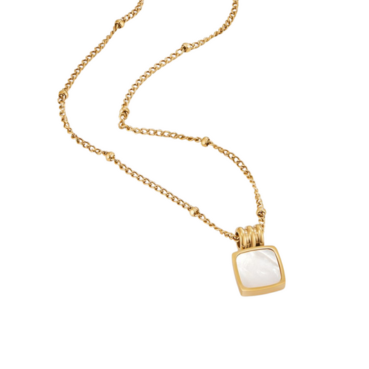 Colar Pedra White Nali