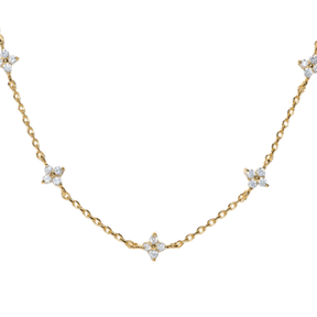 Colar Choker Minimalista Zircônia Olivia